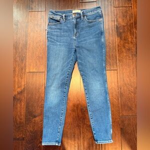 Madewell 10” High-Rise Skinny Jeans 28P